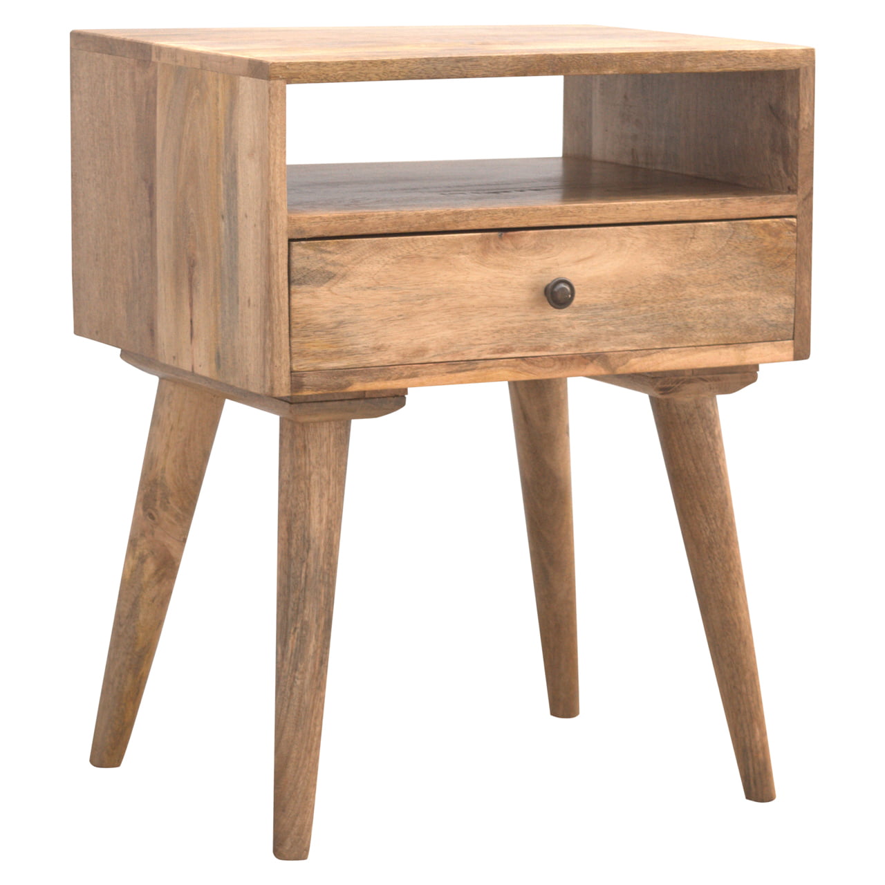 Modern Bedside With Open Slot