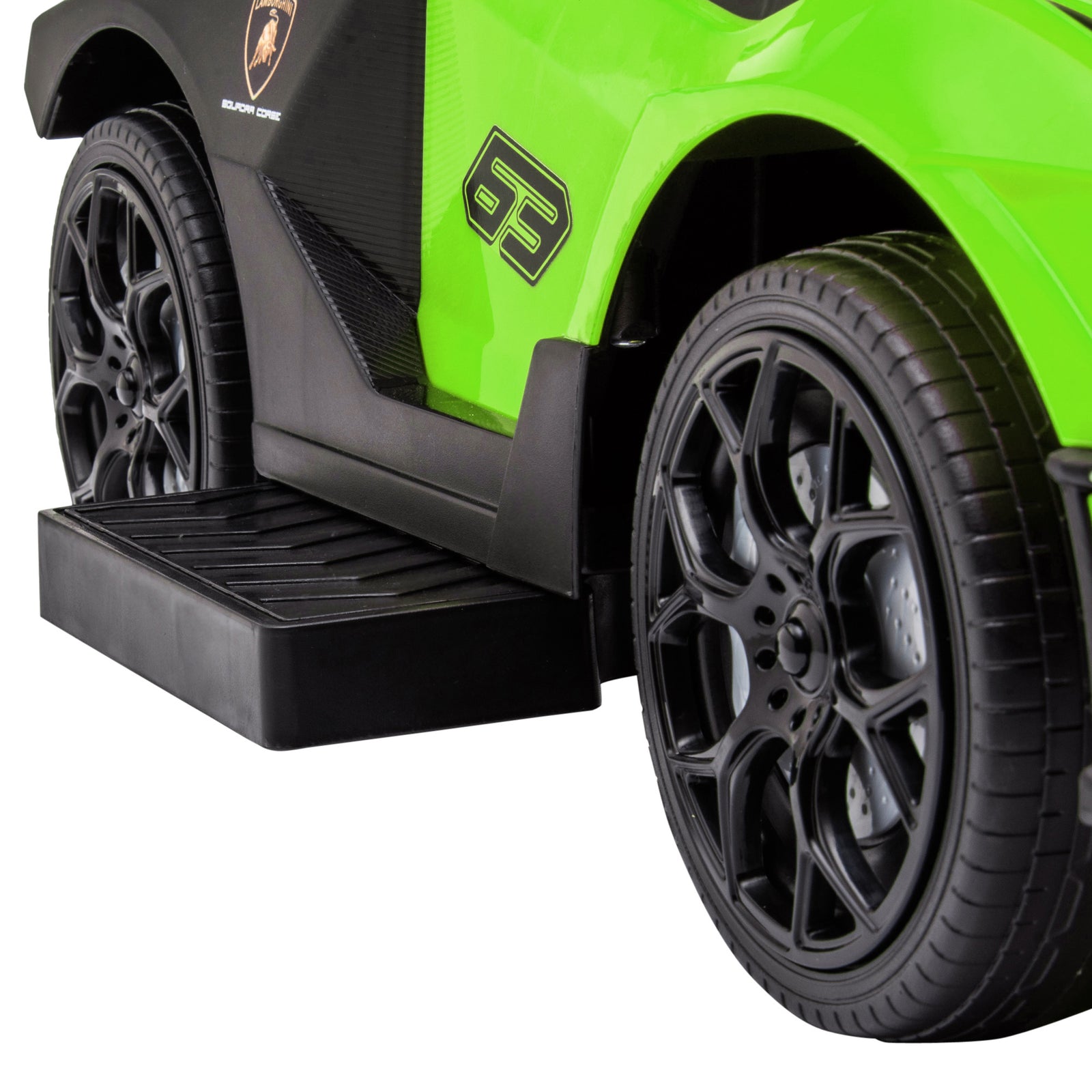 Lamborghini 2 In 1 Baby Ride On Push Car Toddler Push Along Car | Green