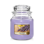 Yankee Candle Original Medium Jar Scented Candle - Lemon Lavender, 411g