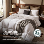 Luxury Hotel Quality Super Microfibre All Seasons Duvet | Double | White