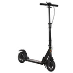 Adult Teens Kick Scooter Foldable 14+ W/ Rear Wheel& Brake | Black