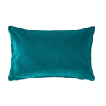 Luxury Cotton Velvet Cushion Cover | 30cm x 50cm | Teal Green