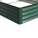 Rectangular Galvanized Steel Raised Garden Bed | Medium