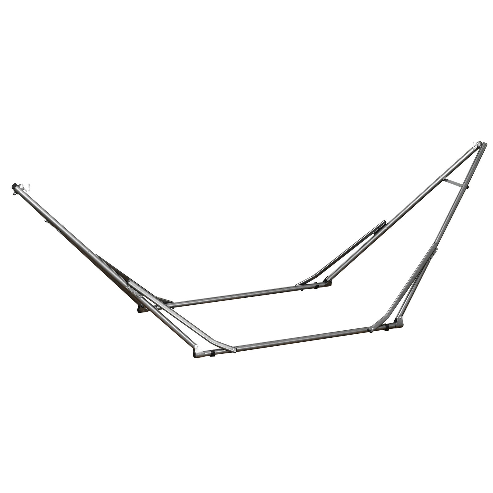 2 In 1 Foldable Metal Hammock Stand, Load Capacity 120kg