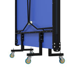9ft Folding Ping Pong Table, Quick Set-up | Blue