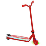 Electric Scooter For Kids 4-7, With Auxiliary Rear Wheels | Red