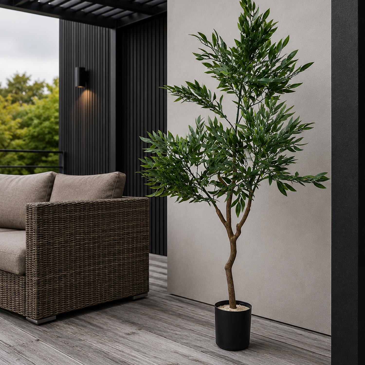 120cm Uv Resistant Artificial Japanese Ficus  Tree
