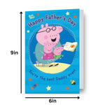 Peppa Pig Best Daddy' Father's Day Card Official Product