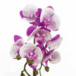 50cm Phalaenopsis Orchid Artificial Purple White Gold Pot