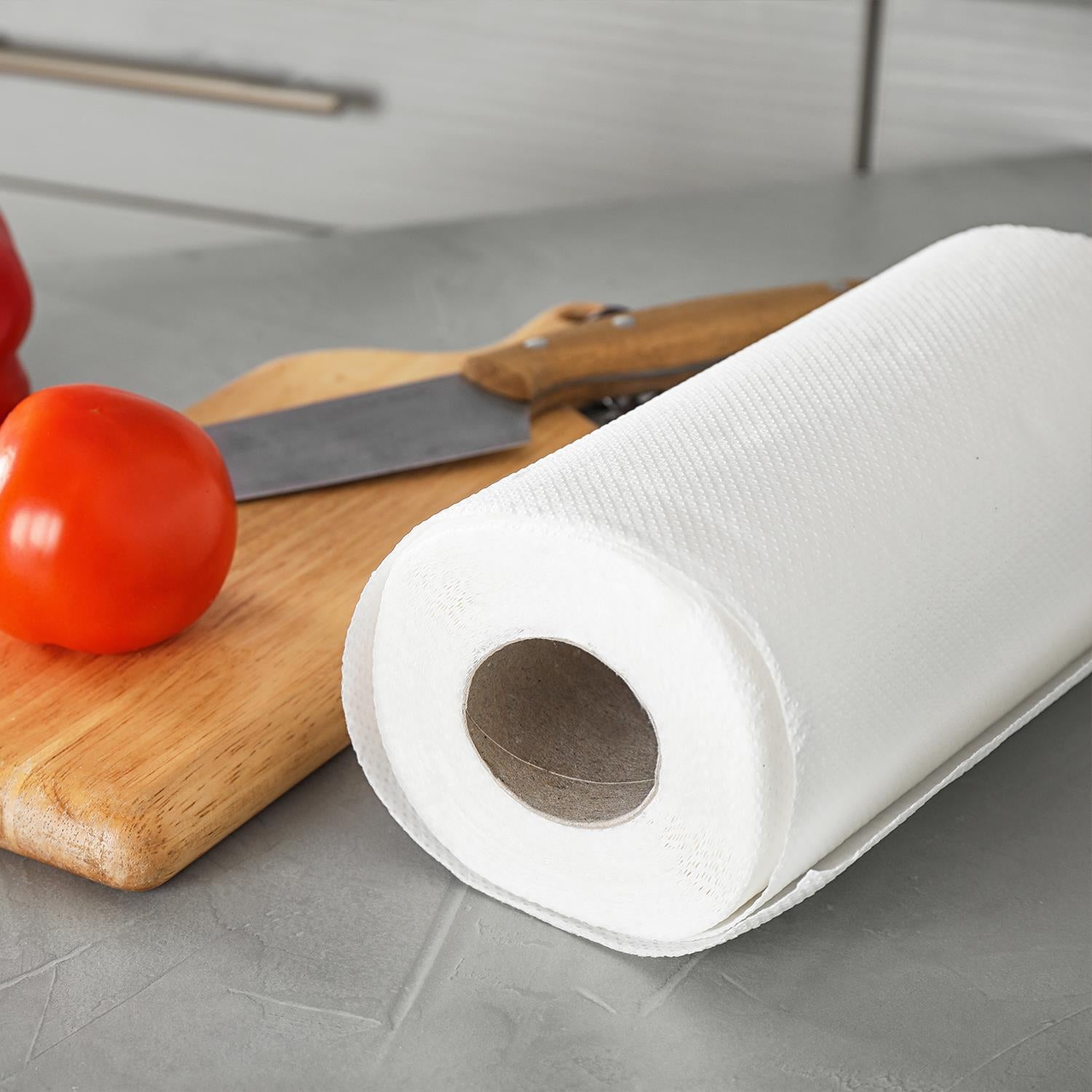 Lemon 3-ply 45 Rolls + Rhino Jumbo Kitchen Towels 24 Rolls