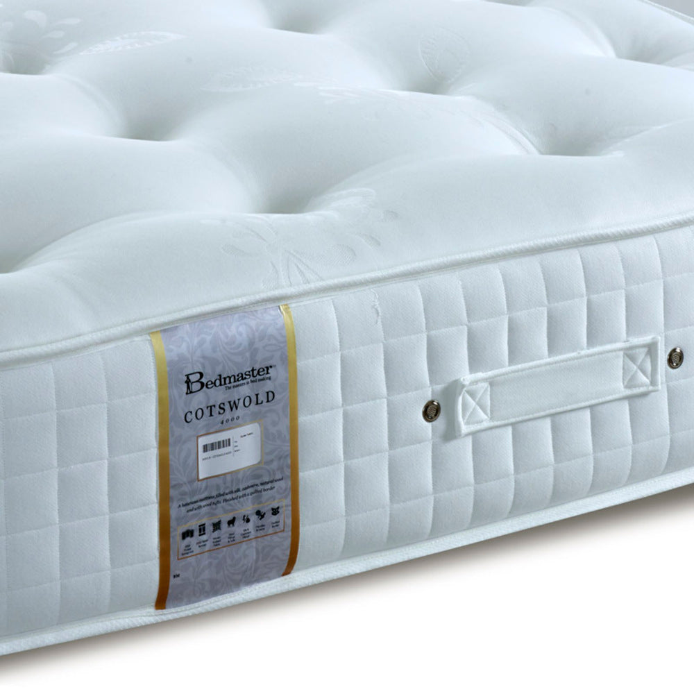 Cotswold 3000 Pocket Sprung Natural Mattress | Small Double | White