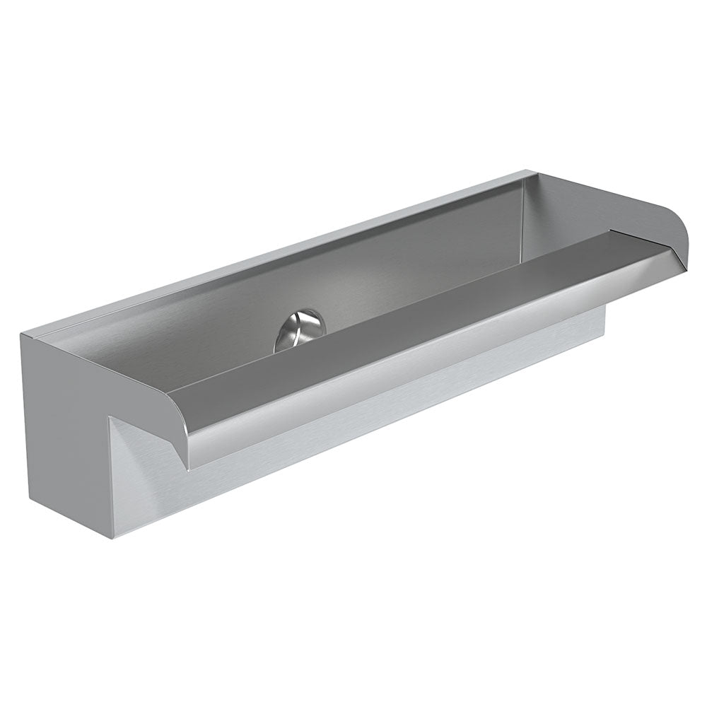 0.2-0.4m Back Entry Stainless Steel Water Blade-6cm Spout Width | Large | Silver