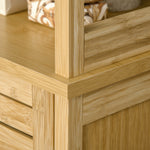 Bathroom Floor Cabinet Narrow Tallboy W/ 3 Shelves