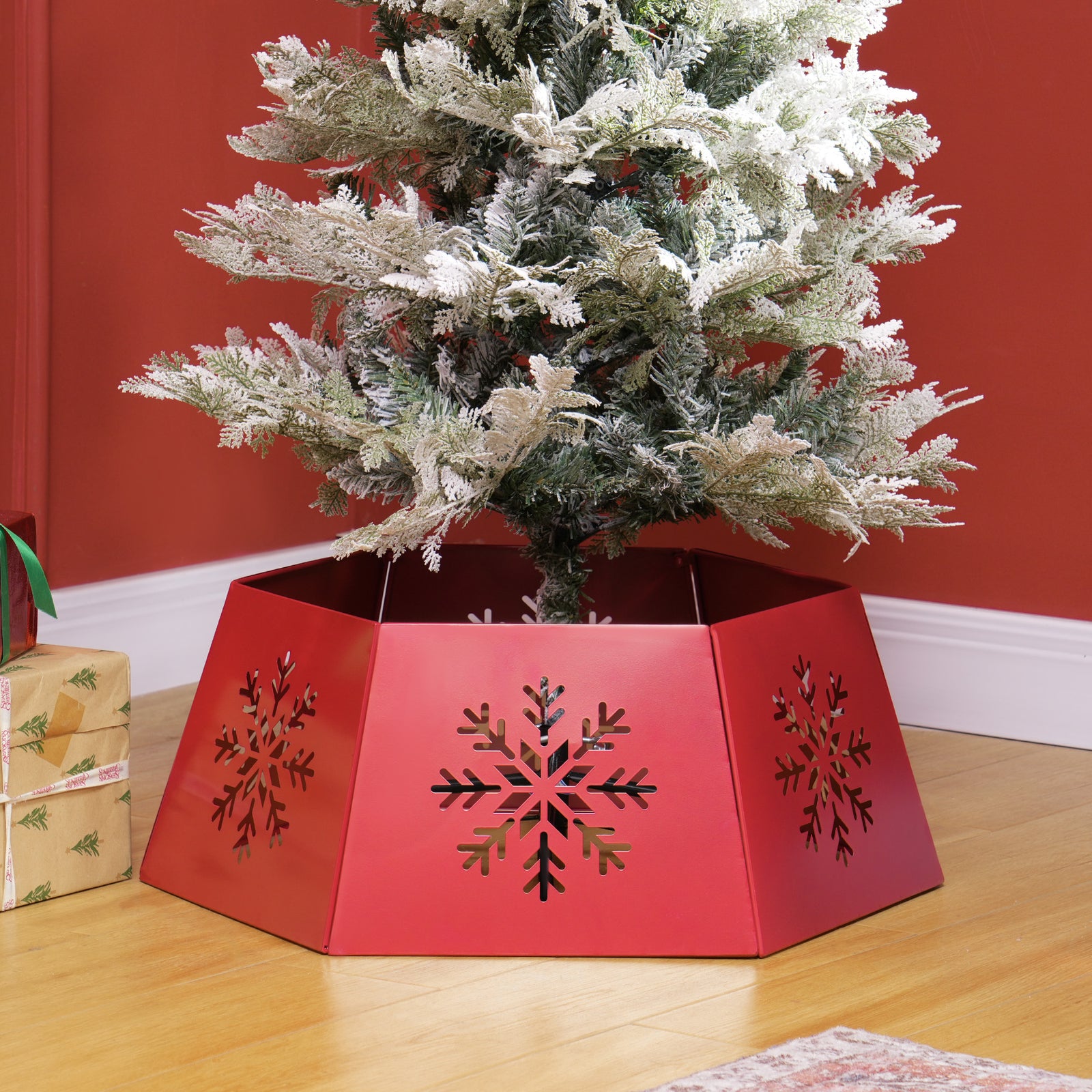 Hexagon Christmas Tree Base Cover