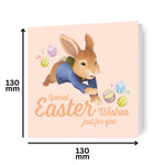 Pink 'easter Wishes' Card Official Product