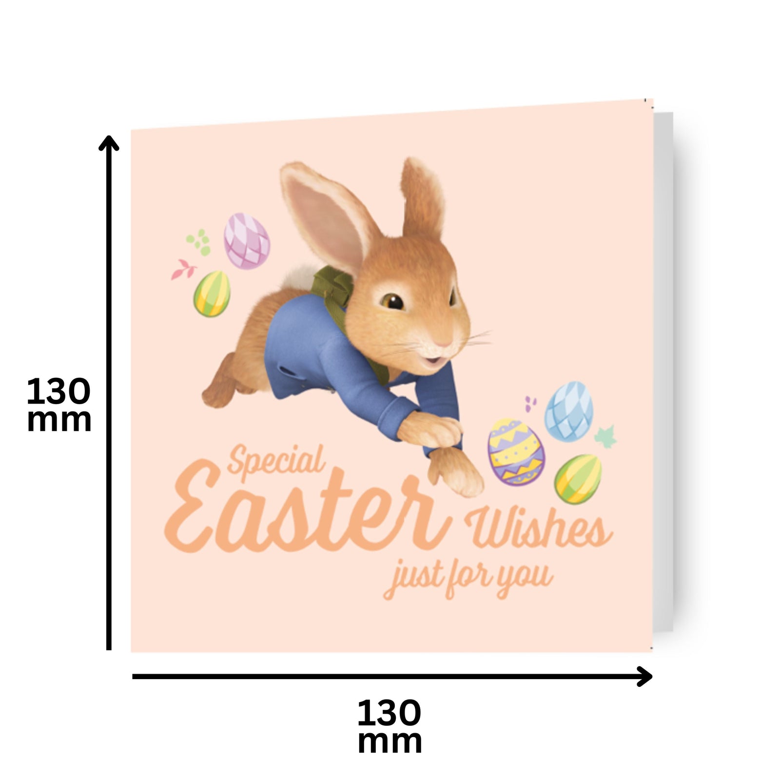 Pink 'easter Wishes' Card Official Product