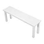 Versatile Wooden Bench | One Size | White