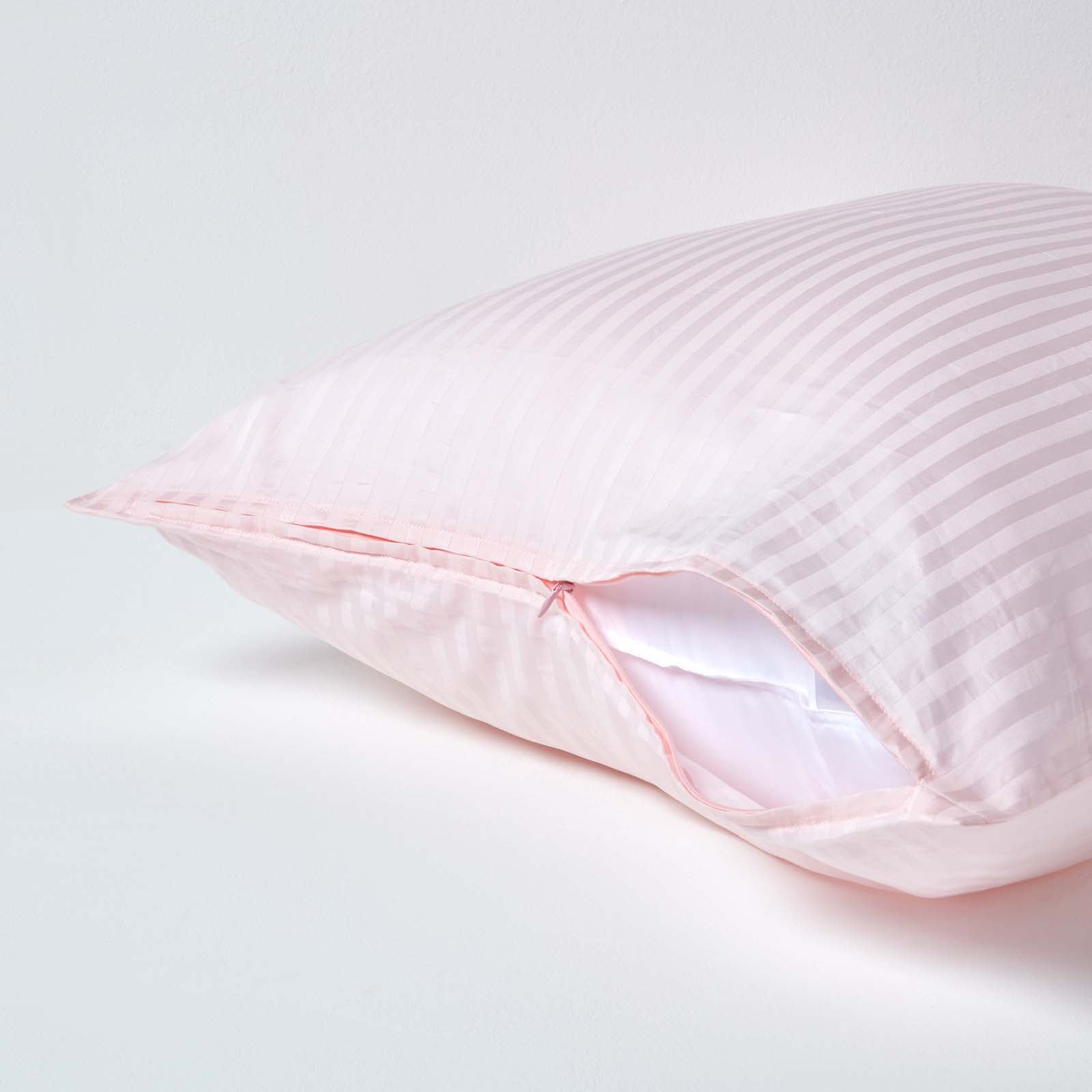 European Size Egyptian Cotton Pillowcase 330 Tc | 60cm x 60cm | Pink