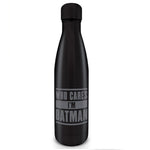 Who Cares Im Metal Thermal Flask | One Size | Black