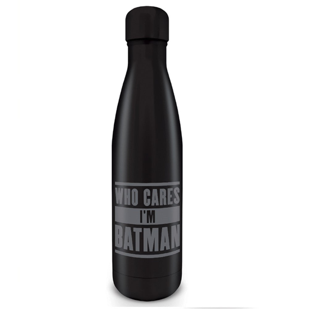 Who Cares Im Metal Thermal Flask | One Size | Black