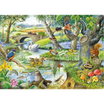 Tales Of The River - Big 500 Piece Jigsaw Puzzle For Adults, With Extra Large Pieces