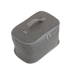 H166 Polyester Grey Tweed Chiller Bag