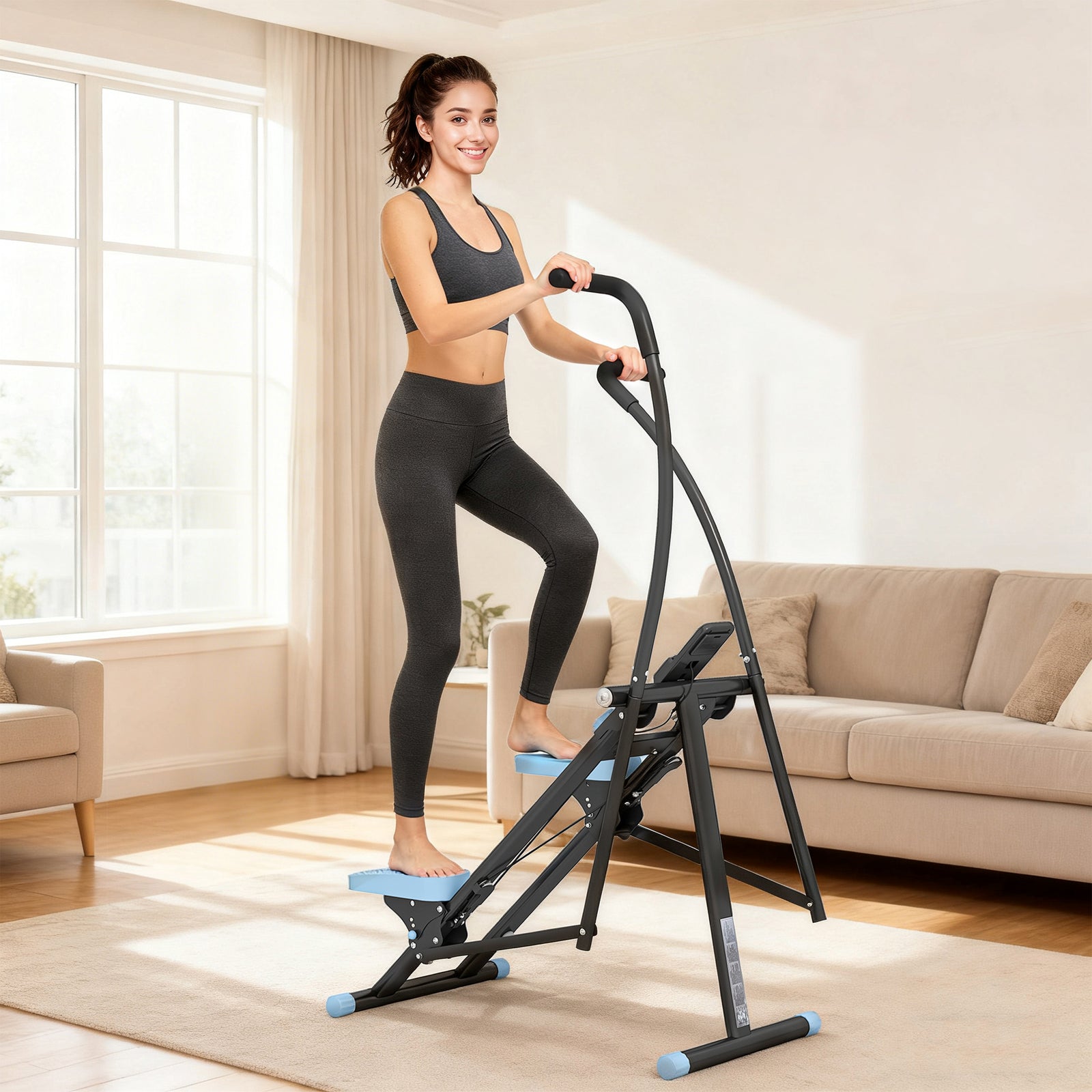 SPORTNOW Stair Stepper For Home Gym Exercise