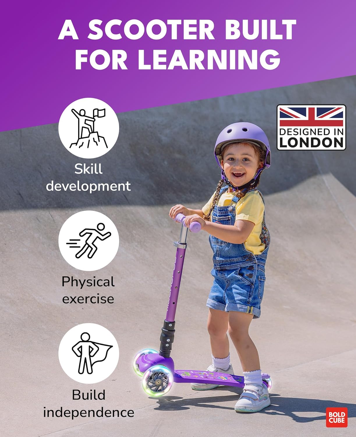 Teeny Fold 3 Wheel Scooter