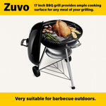 45cm Round Charcoal Bbq Kettle Grill Outdoor Portable Barbecue