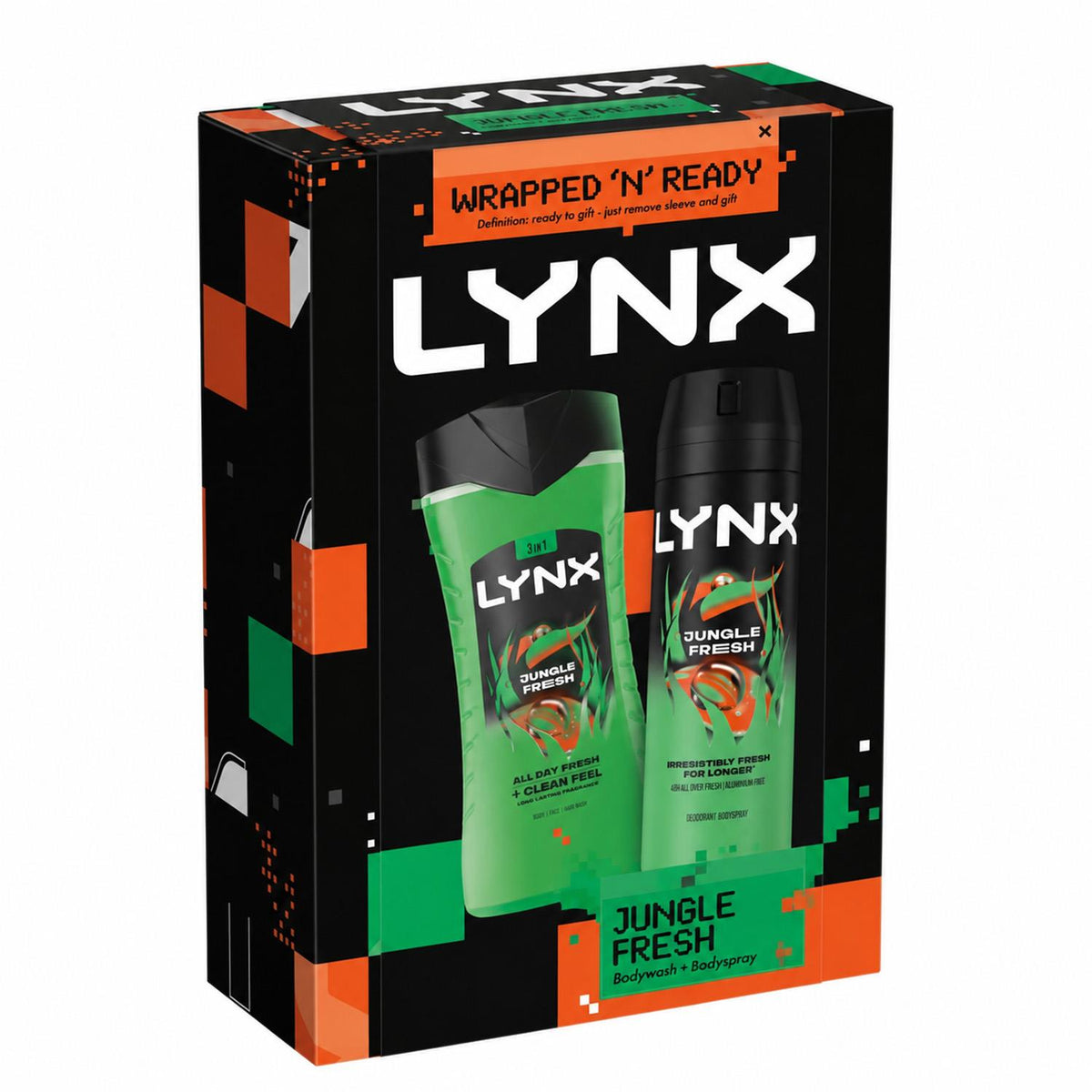 Jungle Fresh Duo Gift Set: Body Wash & Body Spray | Set of 2
