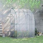 143x118x212cm Walk-in Lean-to Greenhouse
