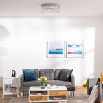 Crystal Ceiling Light Modern Chandeliers For Living Room