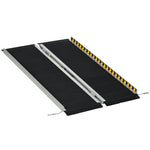 Folding Aluminium Wheelchair Ramp For Home | Medium | Black
