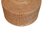 Regency Round Woven Coffee Table, Beige | 4 | Brown