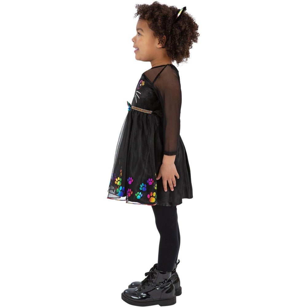 Rainbow Cat Costume, Toddler | Small
