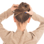 Medium Hair Doughnut Bun Ring 80mm Dark Brown