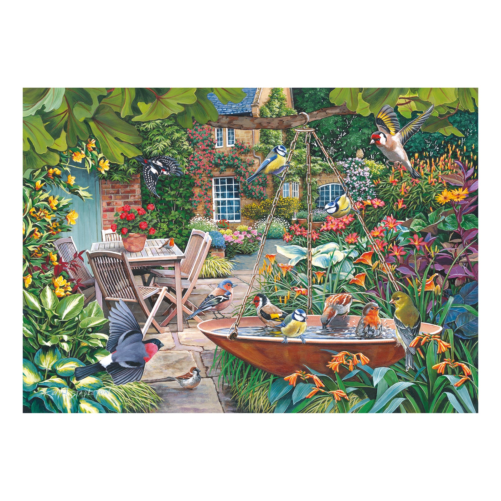 Splashing Around Jigsaw - Big 500 Piece Jigsaw Puzzle For Adults, With Extra Large Pieces