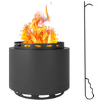 48.5cm Smokeless Wood Burning Firepit