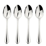 Cutlery 18/8 Stainless Steel Spoon 4pc Set Alhambra | Set-of-4 | Silver