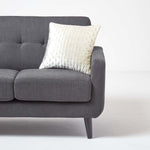 Crushed Velvet Cushion Cover | 40cm x 40cm | Cream
