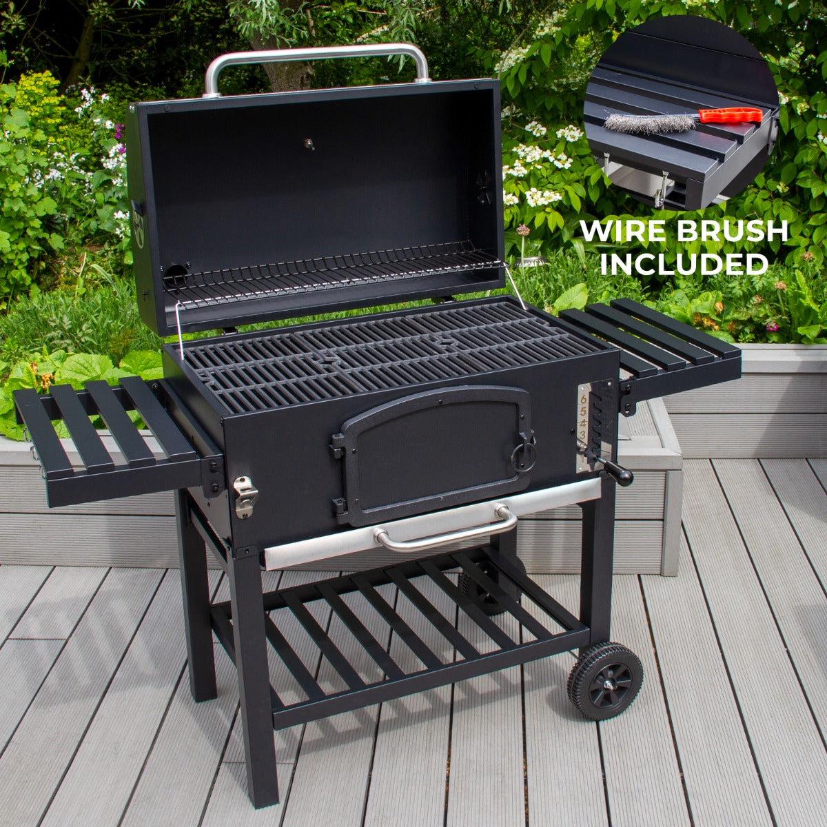 Bbq Smoker | XXL | Black