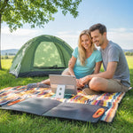 100w Portable Solar Panel Charger Usb-a & Usb-c