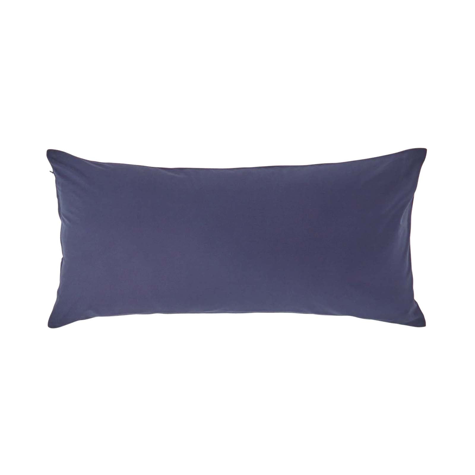 Continental Egyptian Cotton Pillowcase 200 Tc | 40 x 80cm | Navy Blue