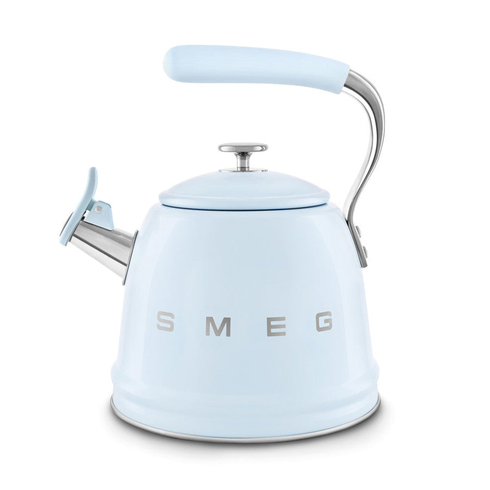 Wkf01 Retro Stovetop Whistling Kettle | Baby Blue