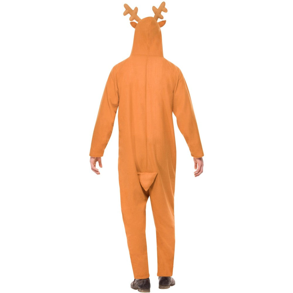 Reindeer Costume, Brown, With Bodysuit | Large