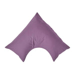 Egyptian Cotton V Shaped Pillowcase 200 Tc | V Shape | Grape