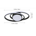 Bath Plus TB+ Modern Oval Led Ceiling Light