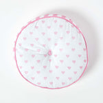 Round Floor Cushion | 43cm x 43cm | Pink