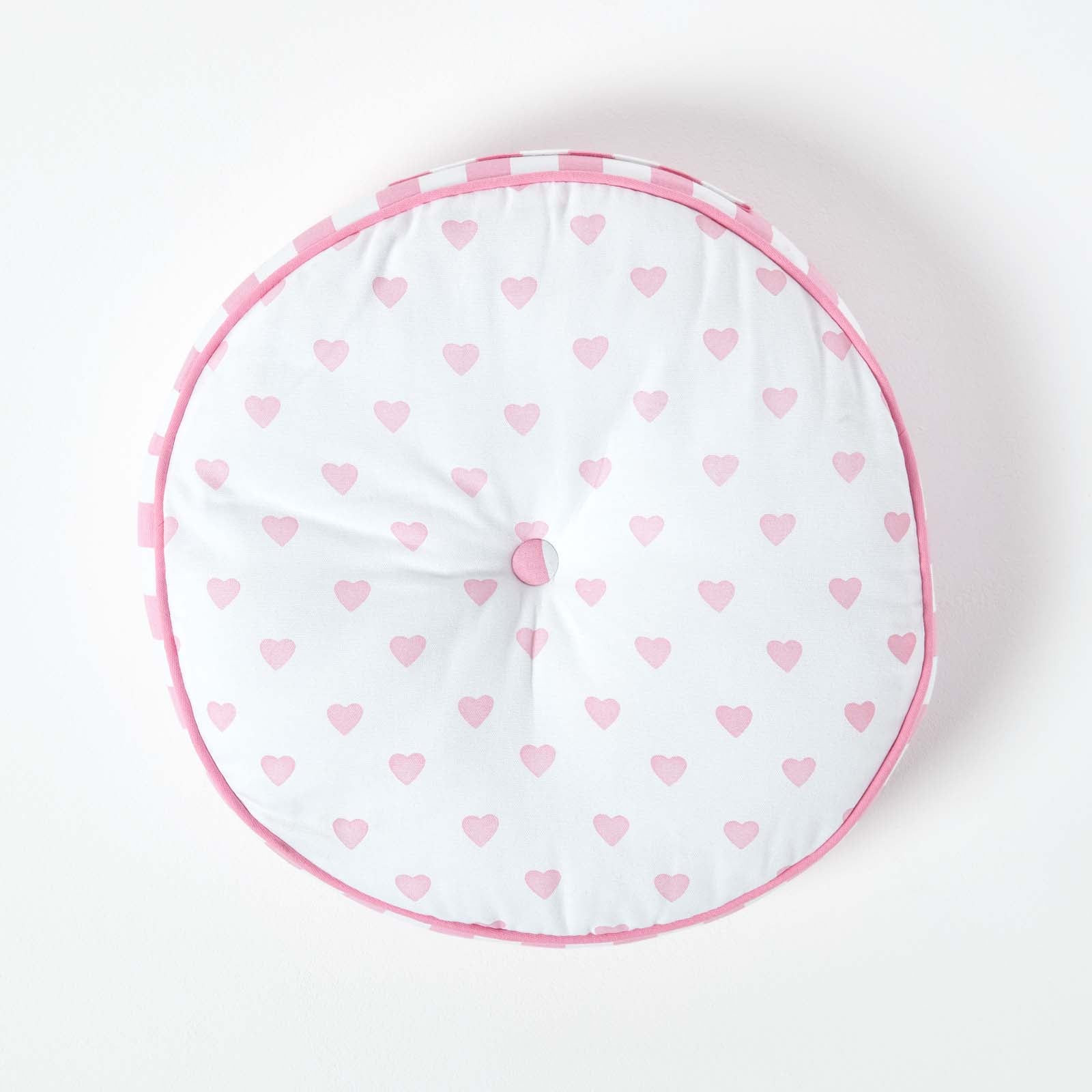 Round Floor Cushion | 43cm x 43cm | Pink