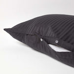 Egyptian Cotton Super Soft V Shaped Pillowcase 330 Tc | V Shape | Black